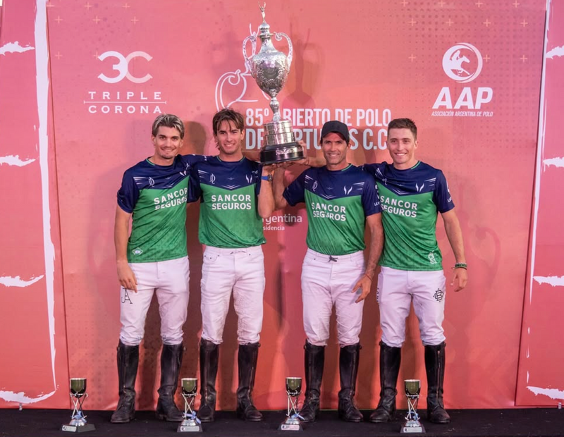 Campeones del 85° Abierto Argentino de Tortugas